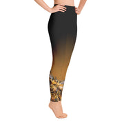 Swarming Honeybee Yoga Leggings - 57 Peaks